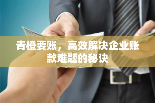 青橙要账，高效解决企业账款难题的秘诀