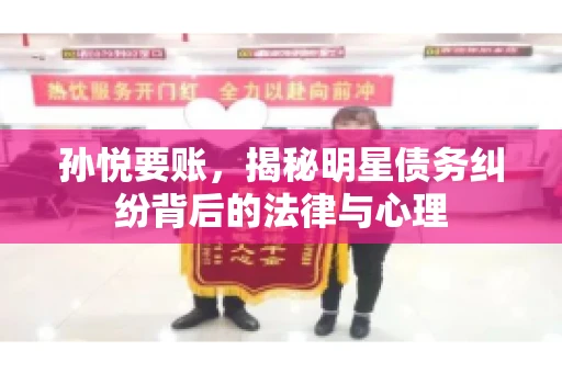孙悦要账，揭秘明星债务纠纷背后的法律与心理