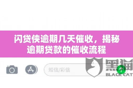 闪贷侠逾期几天催收，揭秘逾期贷款的催收流程