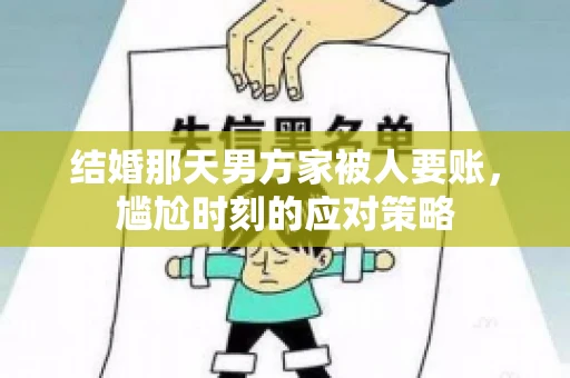 结婚那天男方家被人要账，尴尬时刻的应对策略