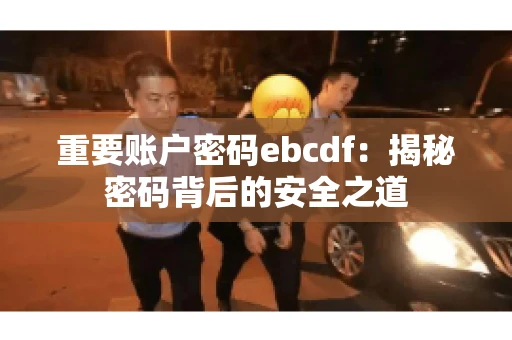 重要账户密码ebcdf：揭秘密码背后的安全之道
