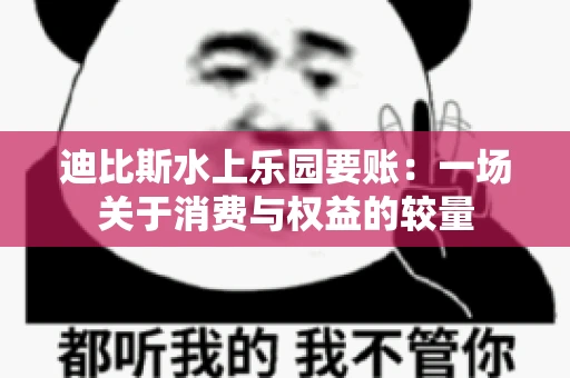 迪比斯水上乐园要账：一场关于消费与权益的较量